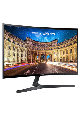 TFT 23.5" Samsung Curved LC24F396FHRXEN, FHD, HDMI,VGA, Black