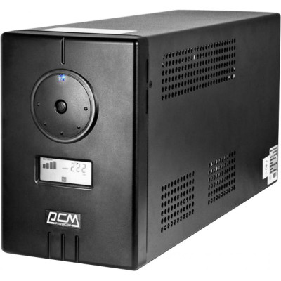 ДБЖ Powercom NF-800AP LCD ІНВЕРТОР 800VA/480W 2 х EURO (Schuko), AVR, USB