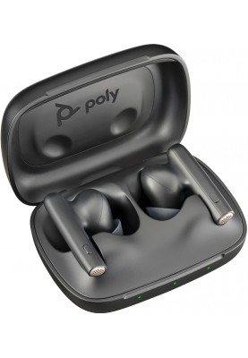 Навушники з мікрофоном Poly TWS Voyager Free 60 Earbuds + BT700C + BCHC Black