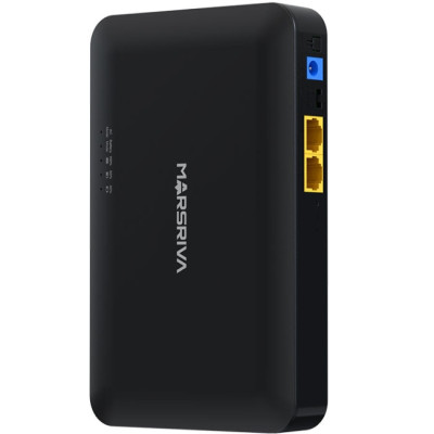 ДБЖ Marsriva DC UPS для роутерів KP2Pro 240VAC 2xDC+PoE24V1A+USB OUT, 2x5V/9V/12V2.5A 30W 8000mAh