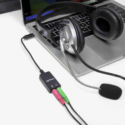 Звукова плата USB Type-C, 2.1 Channel, Manhattan