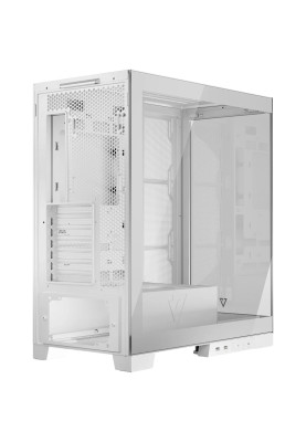 Корпус Modecom VOLCANO SPACE APEX w/o fans MIDI USB 3.0x2+TYPE-C WHITE без БЖ ATX