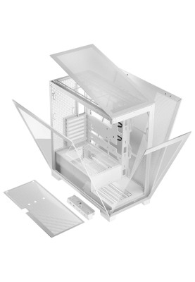 Корпус Modecom VOLCANO SPACE APEX w/o fans MIDI USB 3.0x2+TYPE-C WHITE без БЖ ATX
