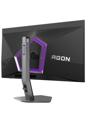 TFT 27" AOC AG276QZD2, QD-OLED QHD 2K, 240Гц, 0,03мс, 2xHDMI, 2xDP, USB-hub, HAS, Pivot, чорно-сірий