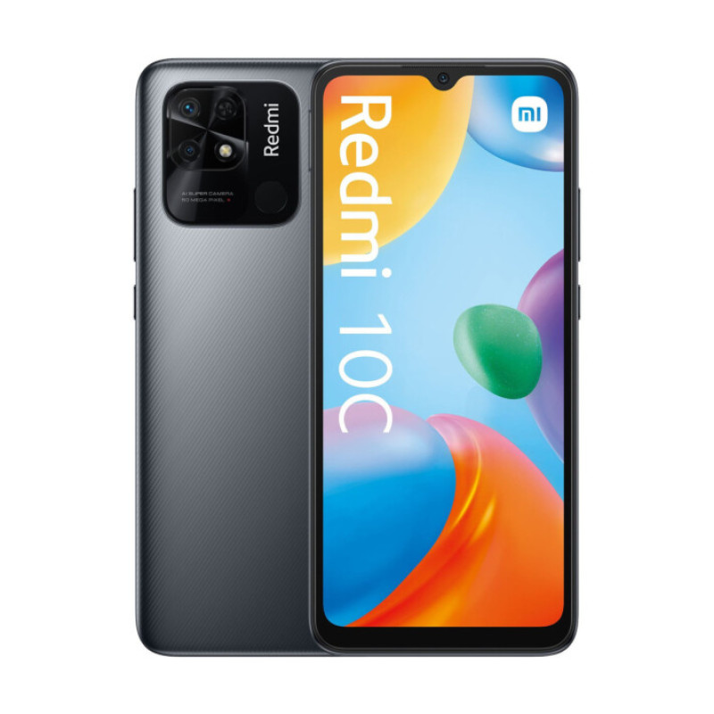 Смартфон Xiaomi Redmi 10C NFC 4/64GB Graphite Grey (220333QNY)