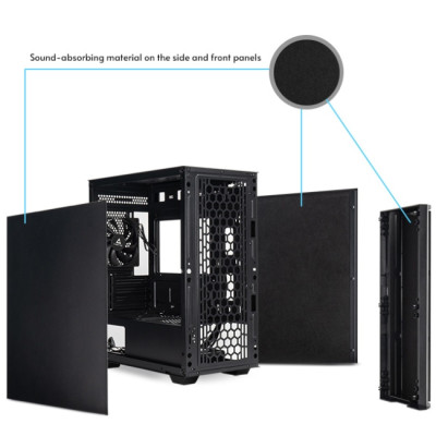 Корпус Chieftec PRO MINI AZ-01B-OP mATX, без БЖ, Black Корпус Chieftec PRO MINI AZ-01B-OP mATX, без БЖ, Black