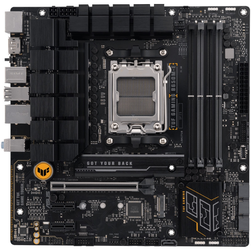 ASUS TUF GAMING B650M-E (AM5 B650 2xDDR5 HDMI DP M.2 mATX)