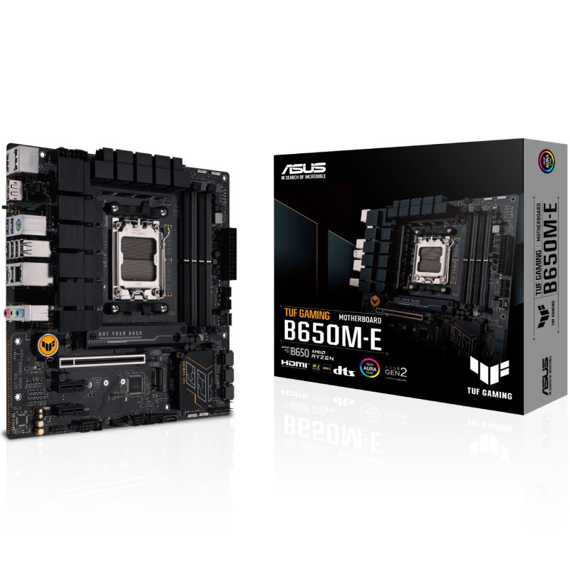 ASUS TUF GAMING B650M-E (AM5 B650 2xDDR5 HDMI DP M.2 mATX)
