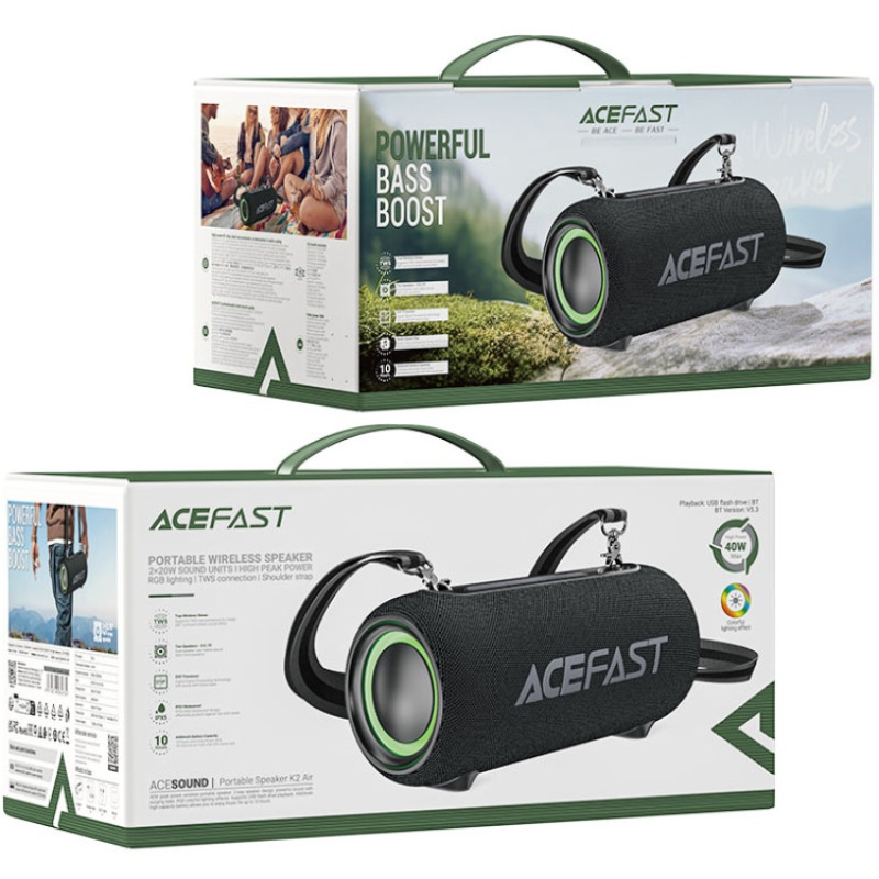Акустична система Acefast K2 Air Black