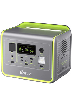 Зарядна станція FOSSIBOT F800 800Вт (512Вт/г) LiFePO4, UPS, MPPT, USB-C PD100 Вт