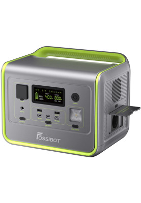 Зарядна станція FOSSIBOT F800 800Вт (512Вт/г) LiFePO4, UPS, MPPT, USB-C PD100 Вт
