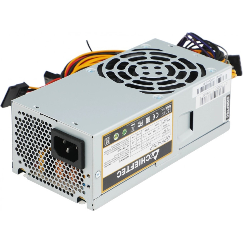 БЖ 400W Chieftec SMART GPF-400P 80 mm fan, >85%, TFX, bulk