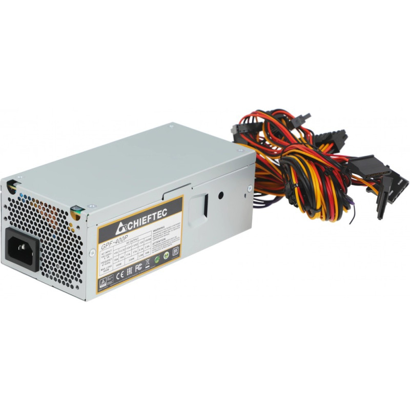 БЖ 400W Chieftec SMART GPF-400P 80 mm fan, >85%, TFX, bulk