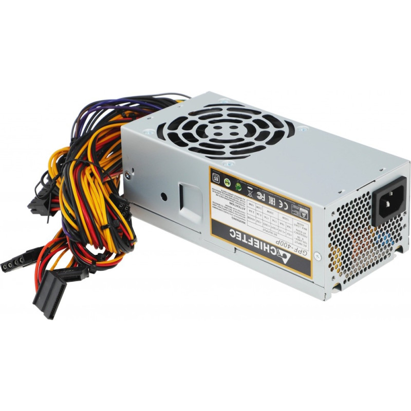 БЖ 400W Chieftec SMART GPF-400P 80 mm fan, >85%, TFX, bulk