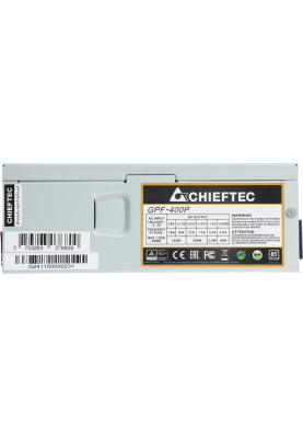 БЖ 400W Chieftec SMART GPF-400P 80 mm fan, >85%, TFX, bulk