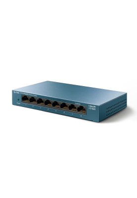 Комутатор TP-Link LiteWave LS108G 8xGE некерований метал. корпус