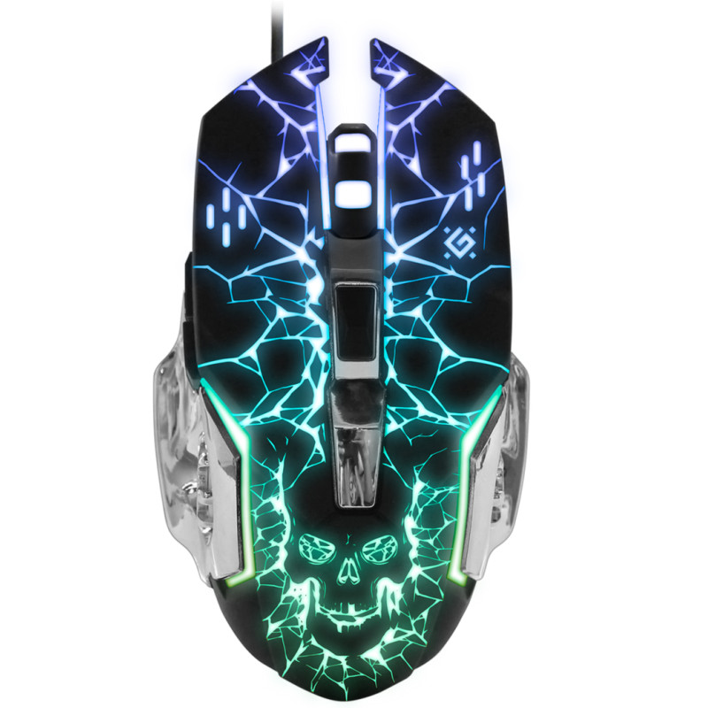 Мишка Defender FrostBite GM-043, 6 кн. 2400 dpi