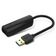 Перехідник USB 3.0 --> Ethernet RJ45 1000Mb чорний Vention