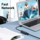 Перехідник USB 3.0 --> Ethernet RJ45 1000Mb чорний Vention