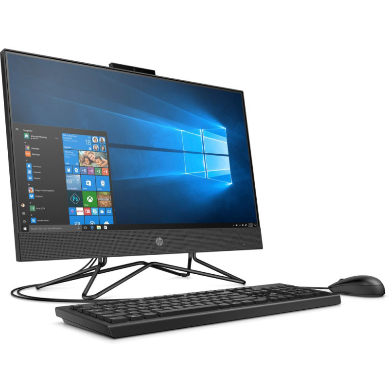 Моноблок 23.8'' HP 205 G4 Ryzen3 4300U/8Gb/SSD256Gb/Cam/K&M/DOS