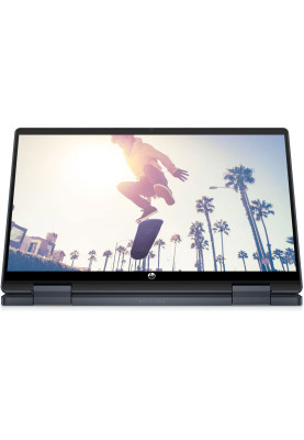 Ноутбук HP Pavilion x360 14-ek2016ua 14''FHD IPS Ts,300n/Core5-120U(5.0)/16Gb/SSD512Gb/Intl Gr/FPS/DOS/Синій (A0NB9EA)