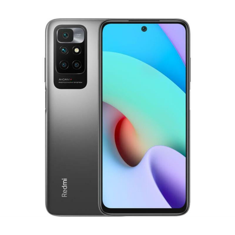 Смартфон Xiaomi Redmi 10 2022 NFC 4/128GB Grey (22011119UY)