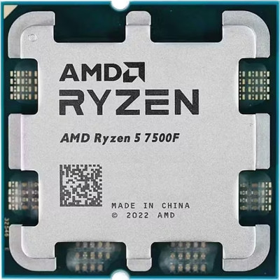 AMD Ryzen 5 6C/12T 7500F (3.7/5.0GHz Boost, 38MB, 65W, AM5, Wraith Stealth cooler) MPK