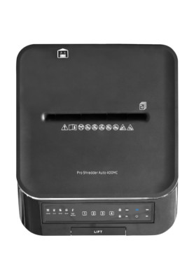 Знищувач документів HP Pro Shred Auto 400MC, A4, 80g х 10 л.,2*12, 53л., P-5