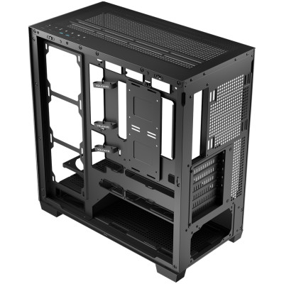 Корпус Modecom VOLCANO STELLAR MIDI w/o fans BLACK без БЖ ATX