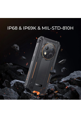 Смартфон Oukitel G1 6.5"HD+ /6GB/256GB/ T606 /10600mAh/48+5Мп/ IP69K /NFC Black