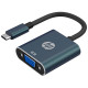 Перехідник USB 3.1 Type-C --> VGA (F), DHC-CT201 HP синій