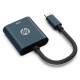Перехідник USB 3.1 Type-C --> VGA (F), DHC-CT201 HP синій