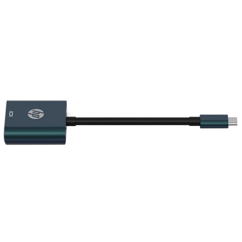 Перехідник USB 3.1 Type-C --> VGA (F), DHC-CT201 HP синій