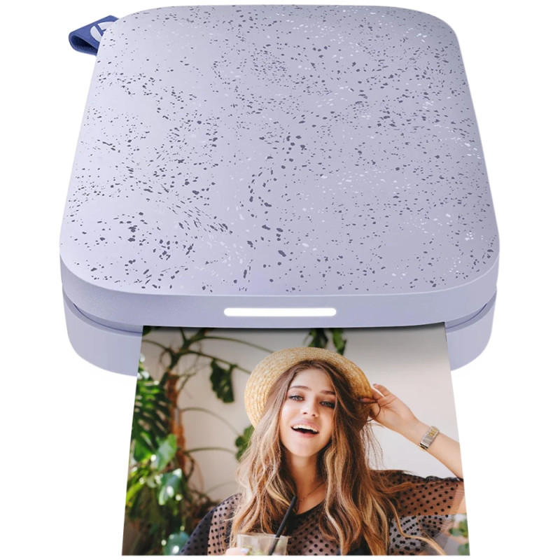 Фотодрукарка портативна HP Sprocket Purple (2"x3",313x400dpi,Zink, 64MB,Bluetooth, колір фіолетовий)
