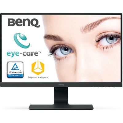 TFT 23.8" BenQ GW2480, IPS, VGA, HDMI, DP, колонки, чорний