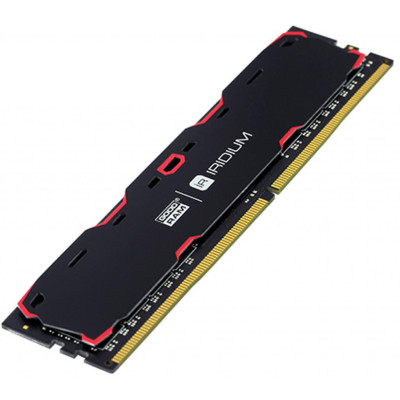 Пам'ять DDR4  8192M 2400MHz GoodRAM IRIDIUM Black, Retail