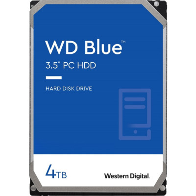 HDD 4TB, 5400rpm, WD Blue, 256M, SATA III (WD40EZZX)