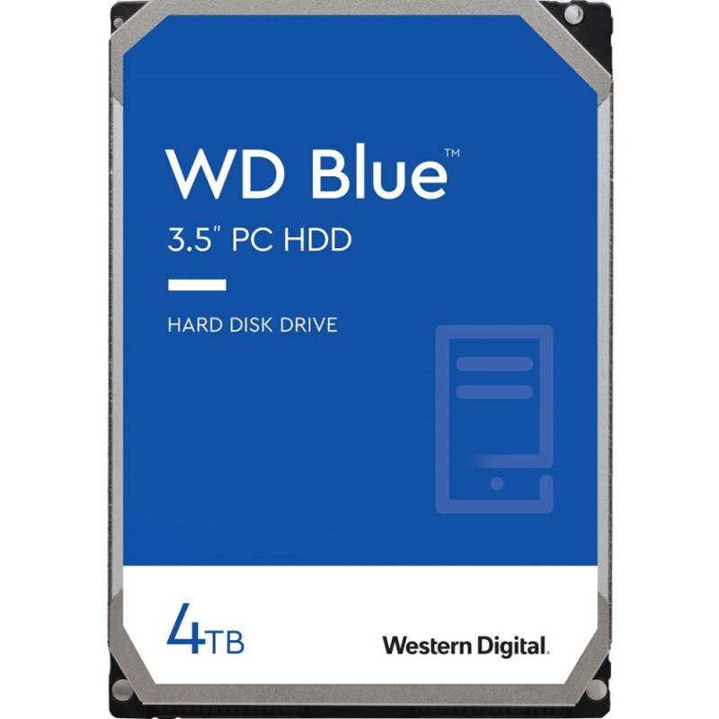 HDD 4TB, 5400rpm, WD Blue, 256M, SATA III (WD40EZZX)
