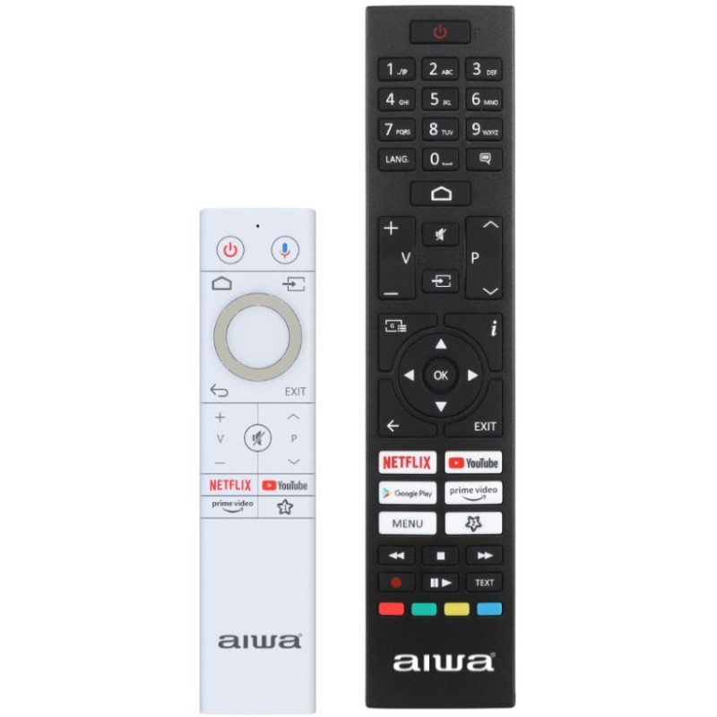 TV 55 AIWA 55QS8503UHD UHD/QLED/T2/Android 11/2 x10W/Dolby Digital//Wi-Fi/200x200 M6/Black