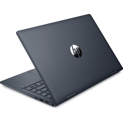 Ноутбук HP Pavilion x360 14-ek1010ua 14" FHD IPS Ts/i3-1315U (4.5)/8Gb/SSD512Gb/Int UHD/Підсв/DOS/Синій (833G5EA)