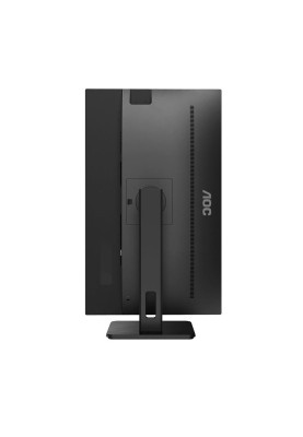 TFT 23.8" AOC Q24P2Q, IPS, QHD,  75Гц, DP, HDMI, VGA, USB хаб, HAS, Pivot,  колонки, чорний