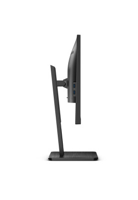 TFT 23.8" AOC Q24P2Q, IPS, QHD,  75Гц, DP, HDMI, VGA, USB хаб, HAS, Pivot,  колонки, чорний