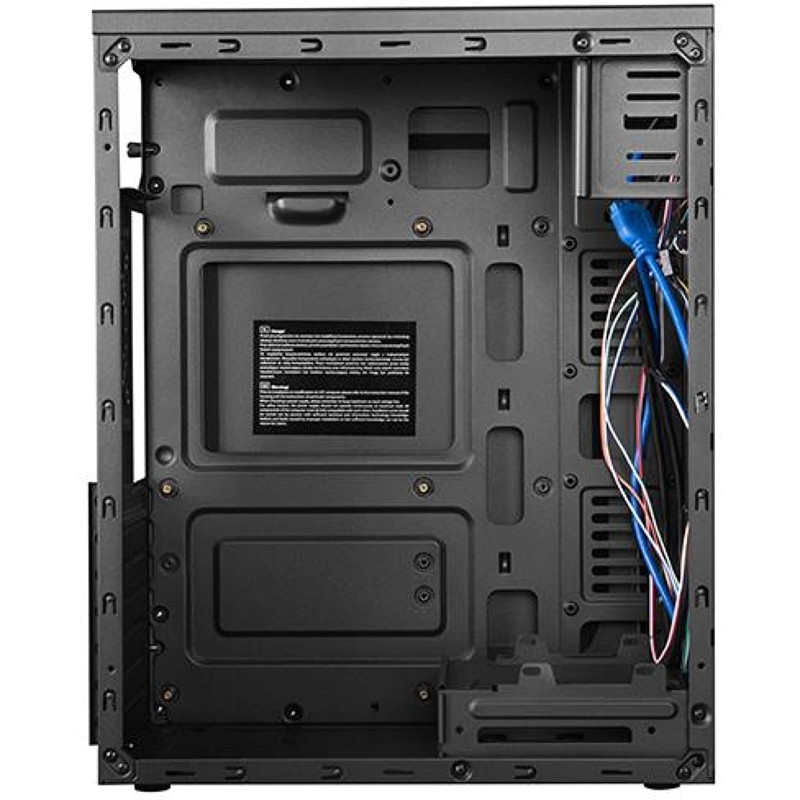 Корпус LogicConcept K23 USB 3.0x2+2.0x2 BLACK без БЖ ATX