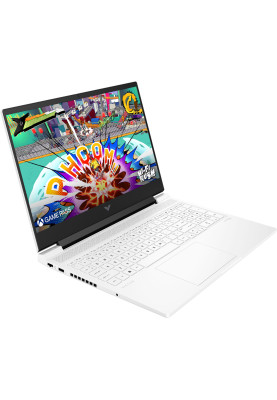 Ноутбук HP Victus 16-s1008ua 16.1" FHD IPS,300n/Ryzen7 8845HS (5.1)/32Gb/SSD1Tb/RTX 4070,8GB/DOS/Білий (B83BBEA)