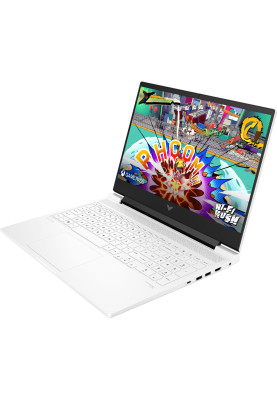 Ноутбук HP Victus 16-s1008ua 16.1" FHD IPS,300n/Ryzen7 8845HS (5.1)/32Gb/SSD1Tb/RTX 4070,8GB/DOS/Білий (B83BBEA)