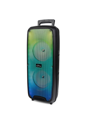 Акустична система 1.0 Media-Tech 20W, Bluetooth/FM/AUX/MicroSD/USB/RGB/КАРАОКЕ чорна
