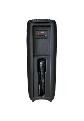 Акустична система 1.0 Media-Tech 20W, Bluetooth/FM/AUX/MicroSD/USB/RGB/КАРАОКЕ чорна