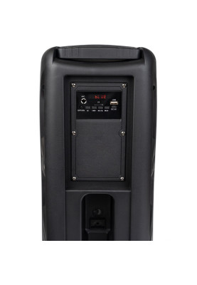 Акустична система 1.0 Media-Tech 20W, Bluetooth/FM/AUX/MicroSD/USB/RGB/КАРАОКЕ чорна