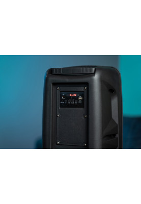 Акустична система 1.0 Media-Tech 20W, Bluetooth/FM/AUX/MicroSD/USB/RGB/КАРАОКЕ чорна
