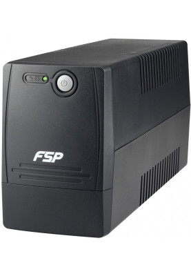 ДБЖ FSP FP650, 650VA/360W, IEC*4. 230V/50Hz ,w/o RJ45,w/o USB, Black, 12V/7Ah*1, CIS
